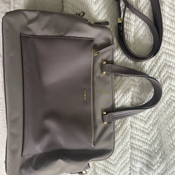 Samsonite Taupe Laptop Bag - Picture 8 of 9